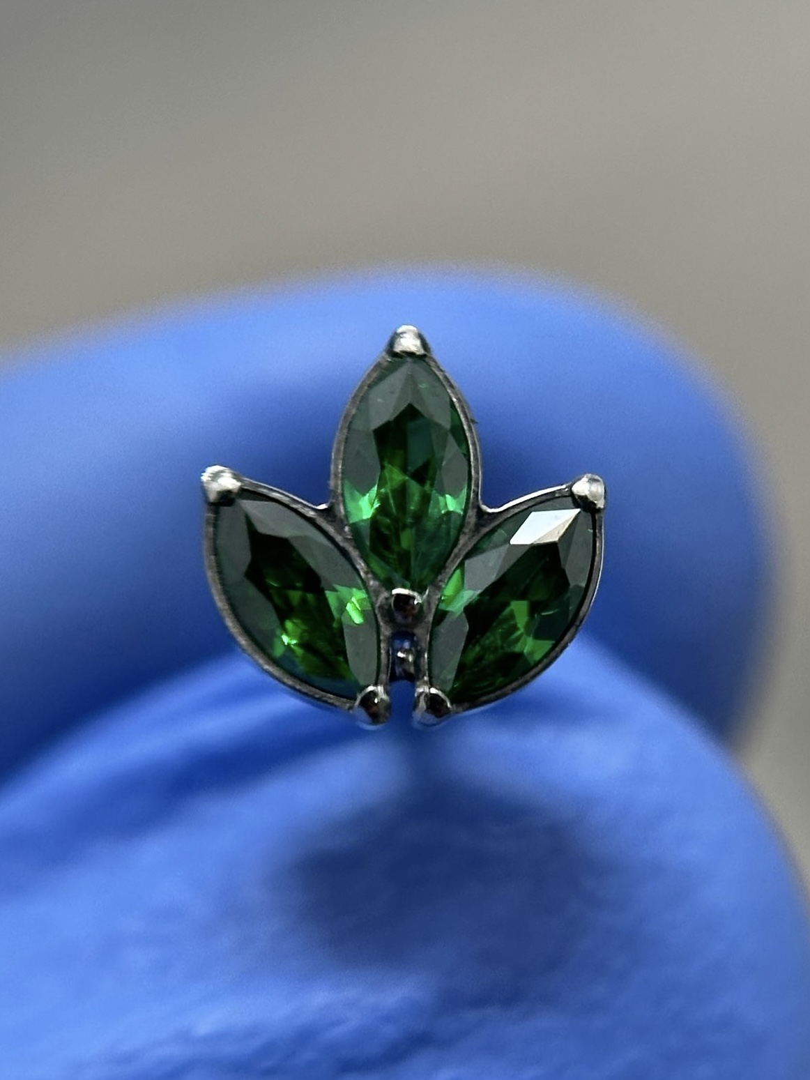 Joya Piercing Emperatriz / En Titanio Para Oreja