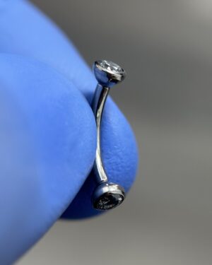 Joya Piercing Margarita / En Titanio Para Oreja, Ceja, Boca Y Ombligo