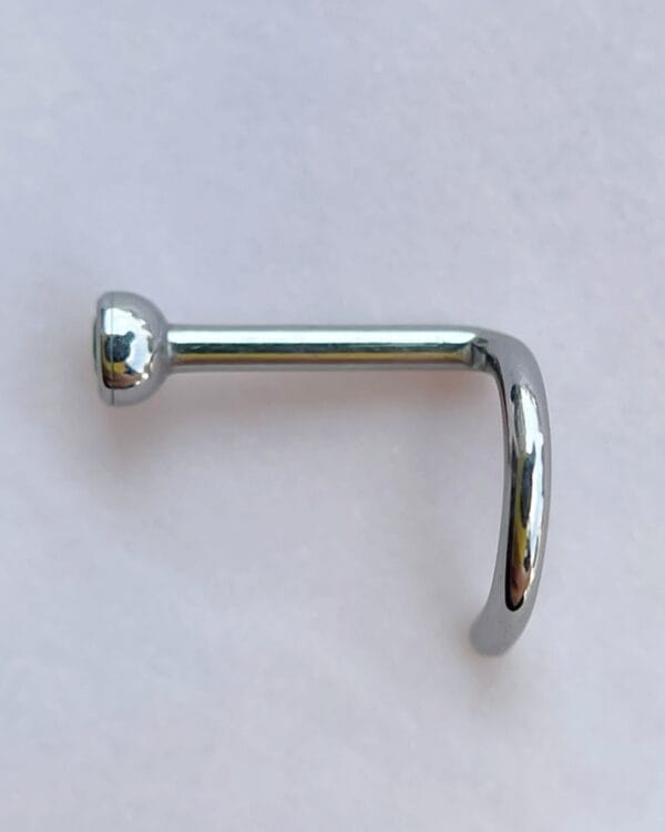 Joya Azulgrana tipo chispa para piercing en titanio Colombia 2