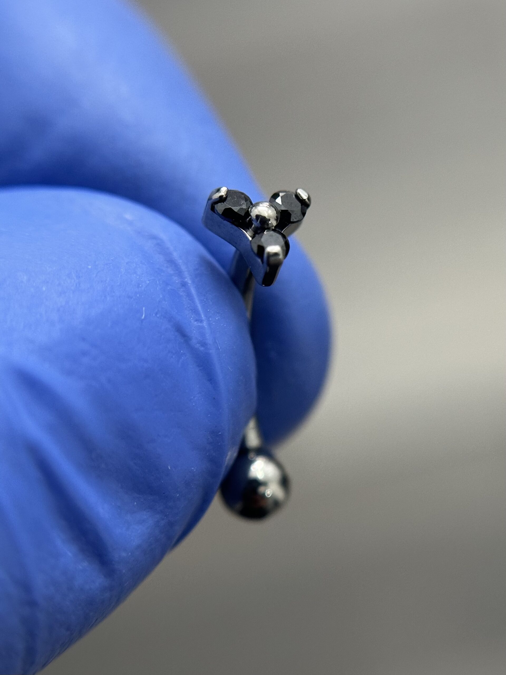 Joya Piercing Raiz / En Titanio Para Oreja, Ceja, Boca Y Ombligo