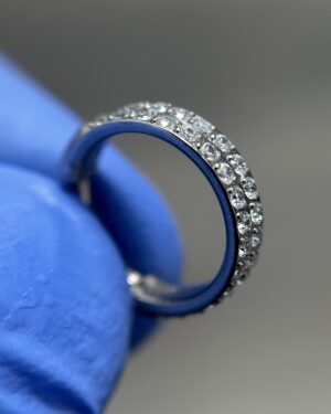 Joya Piercing Ice / En titanio Para Oreja, Nariz, Boca y Ombligo