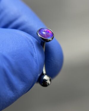 Joya Piercing Raiz / En Titanio Para Oreja, Ceja, Boca Y Ombligo