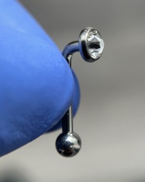 Joya Piercing Terremoto / En Titanio Para Vagina