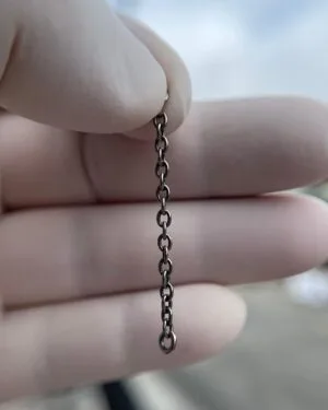 Cadena Decorativa piercing en titanio Colombia