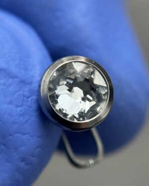 Joya Piercing Uranio / En Titanio Para Microdermal