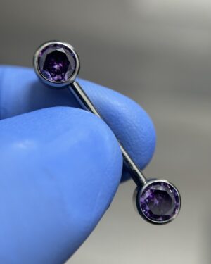 Joya Piercing Pet / En Titanio Para Pezon y Tetilla