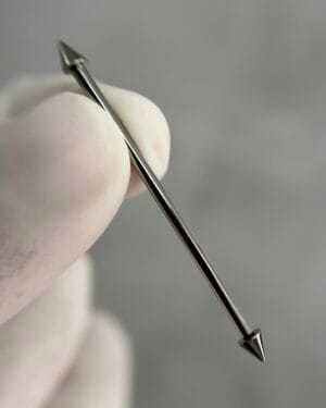 Joya Piercing Diet · En titanio para perforación industrial oreja tienda online Colombia