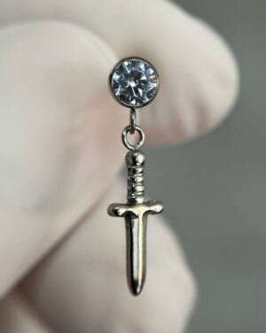 Joya Piercing Het · En titanio para oreja tienda online Colombia