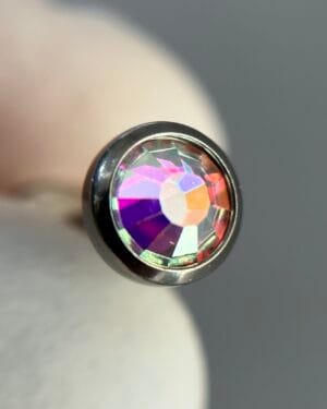 joya para piercing Lío para oreja, nariz y boca en titanio