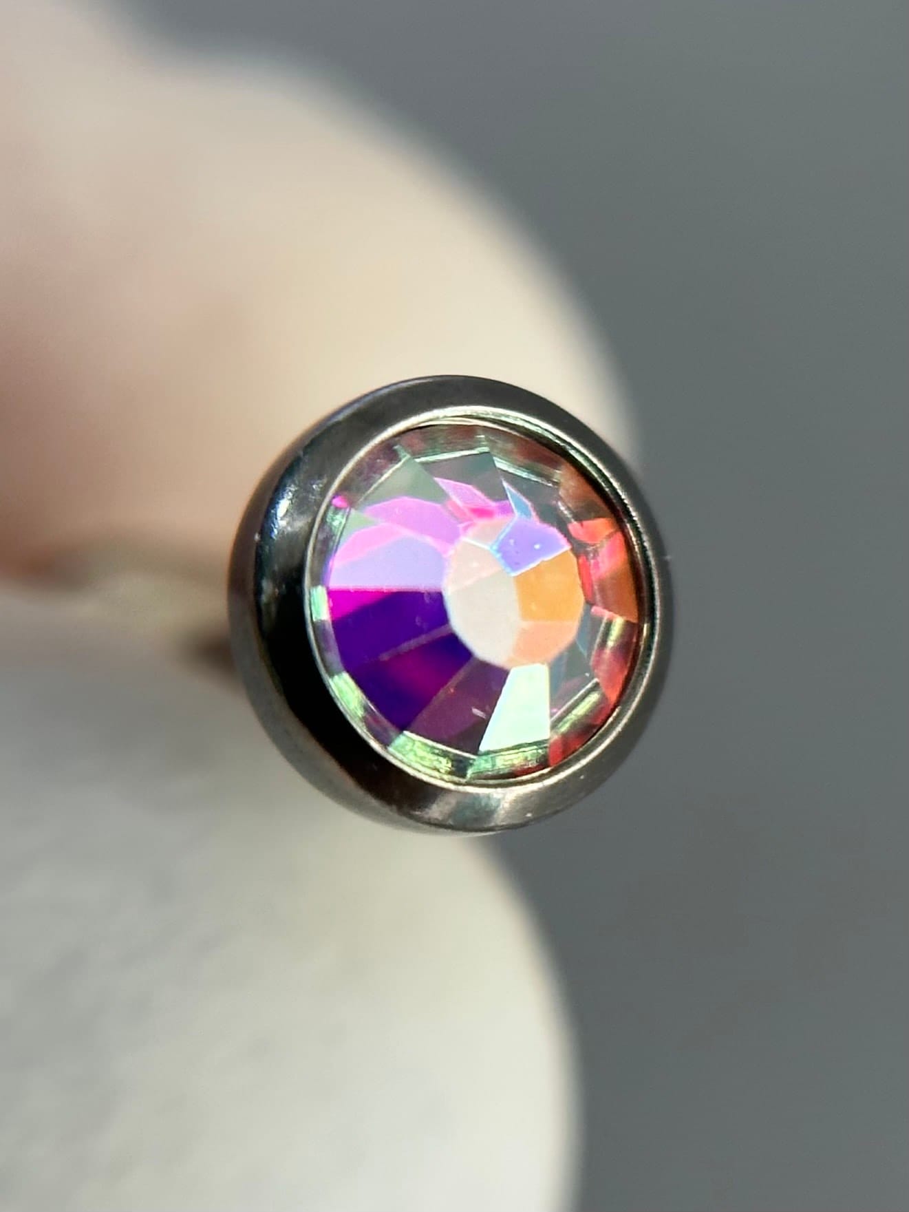 joya para piercing Lío para oreja, nariz y boca en titanio