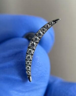 Joya Piercing Cuer En titanio Para Oreja tienda online Colombia