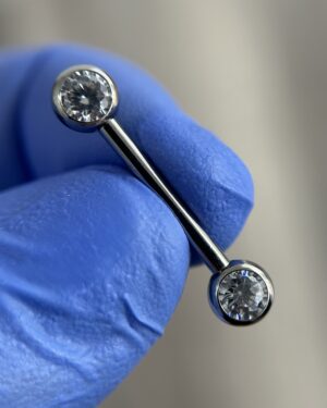 Joya Piercing Tuy En Titanio Para Pezón y Tetilla