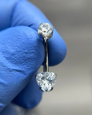 Joya Piercing Ver En Titanio Para Ombligo en banana tienda online Colombia