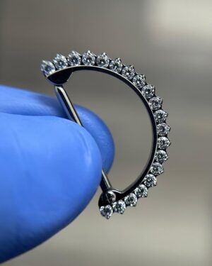 Joya Piercing Grandiosa En Titanio Para Pezón y Tetilla