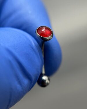 Joya Piercing Leo / En titanio Para Oreja, Boca, Ceja y Ombligo